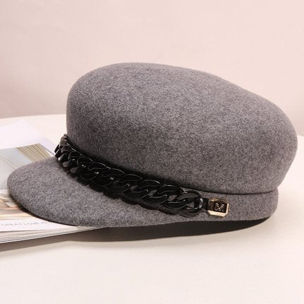 Women's Retro High - End Wool Hat - CasualFlowshop