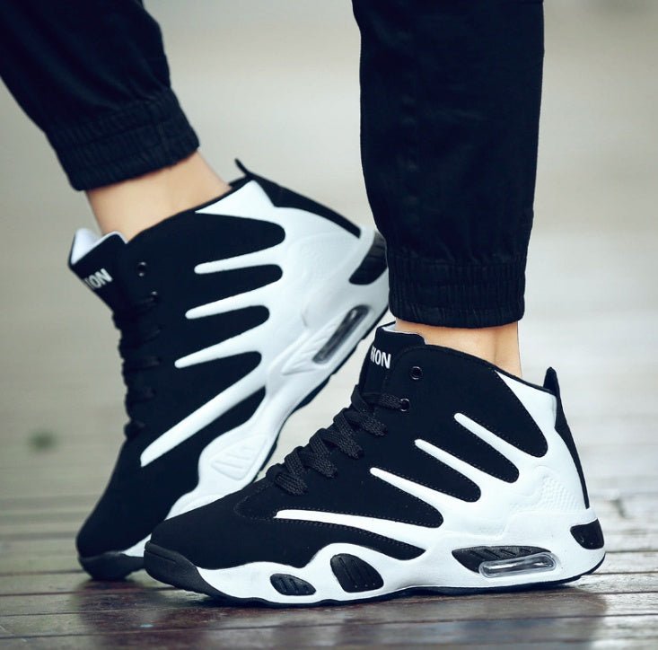 Men's Air Cushion Basketball Sneakers β Wear-Resistant & Stylish Performance Shoes - CasualFlowshop