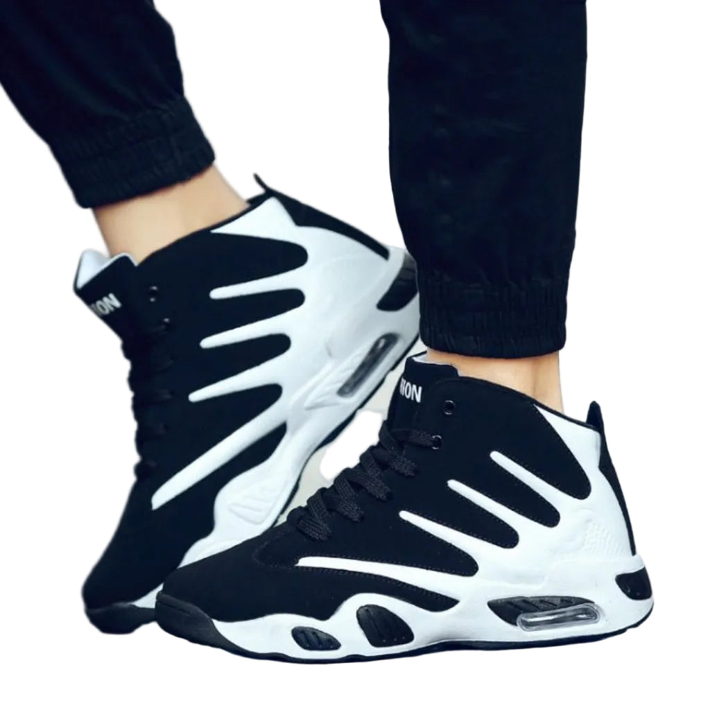 Men's Air Cushion Basketball Sneakers – Wear-Resistant & Stylish Performance Shoes - CasualFlowshop