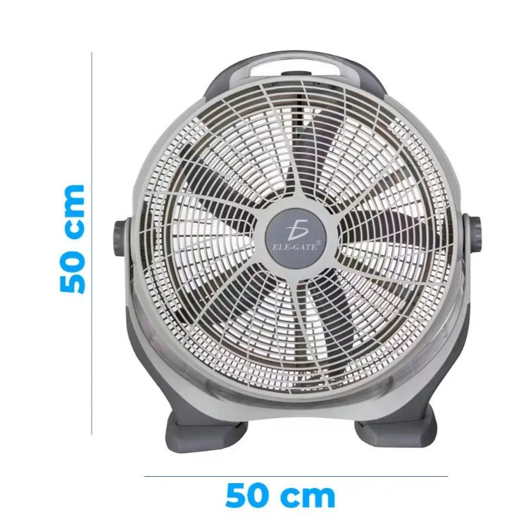 20 - Inch Floor & Desk Fan - High Power Cooling - CasualFlowshop