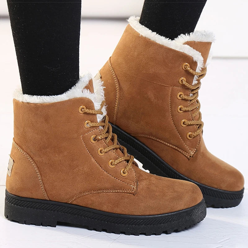 Chic Women's Snow Boots β Stylish and Warm Winter Footwear - CasualFlowshop