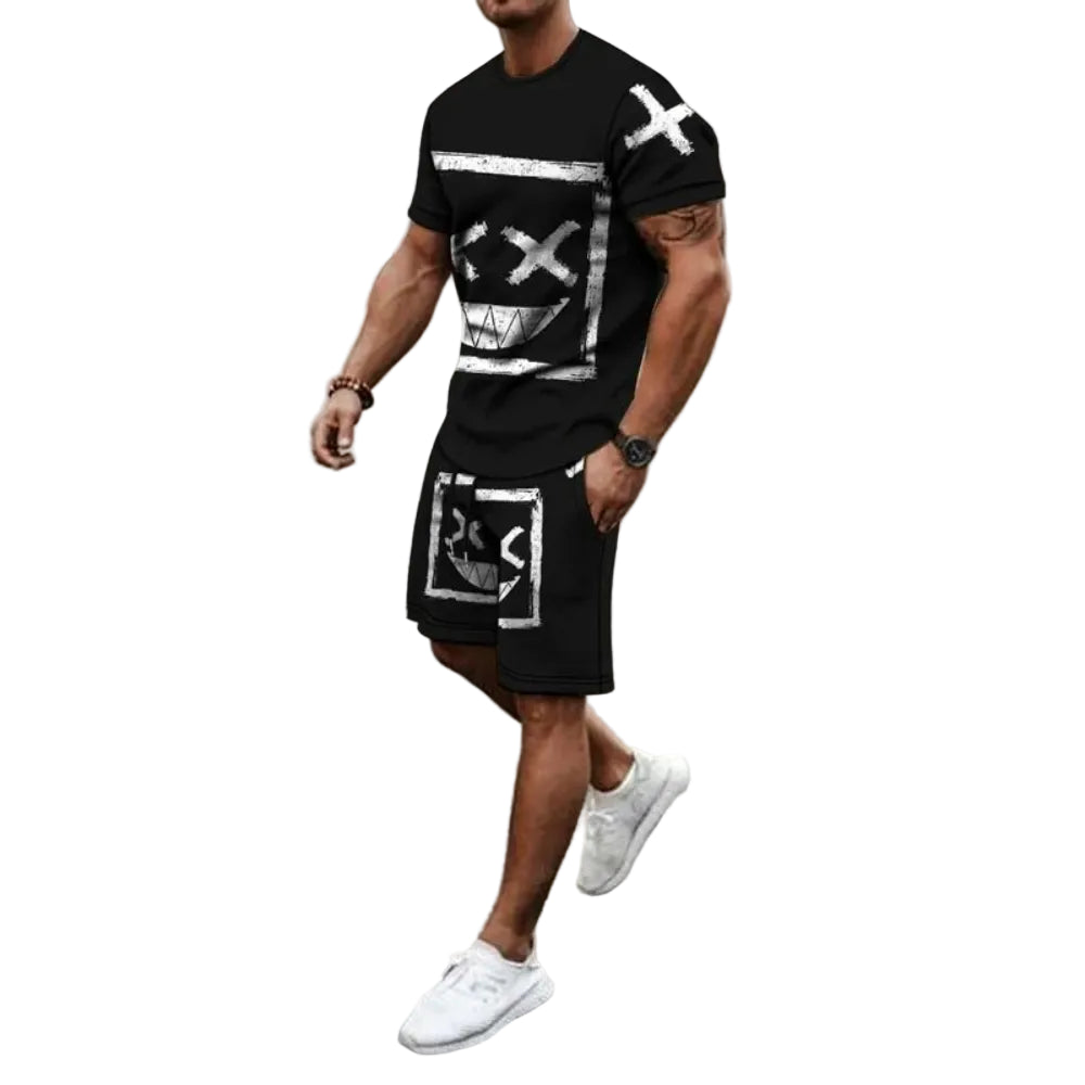 Men’s Summer Casual Wear 3D Set – Beach & Street Comfort - CasualFlowshop