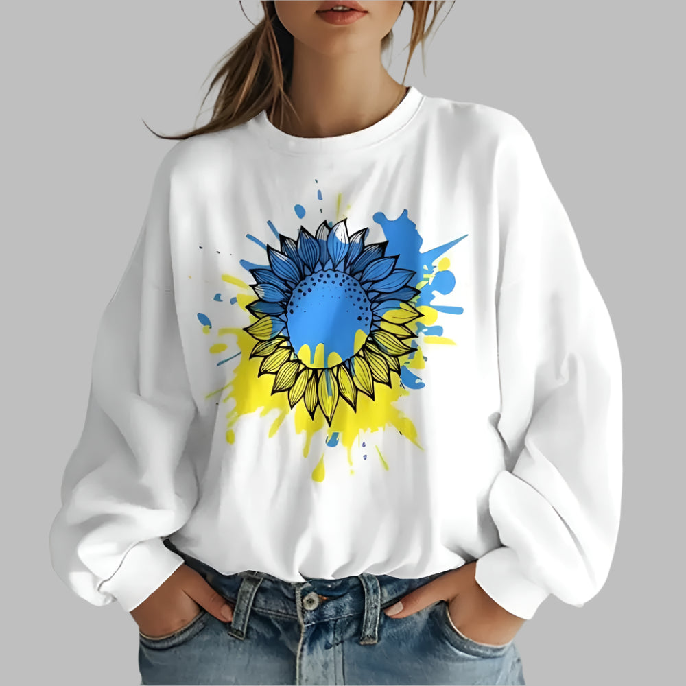 Ukrainian Folk Print Oversized Hoodie – Warm and Stylish Sweatshirt for Men and Women - CasualFlowshop