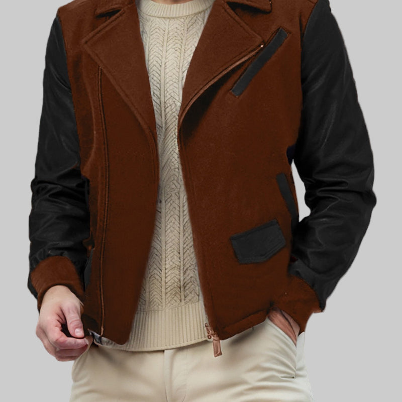 Men color block jacket.jpg - Casualflowshop