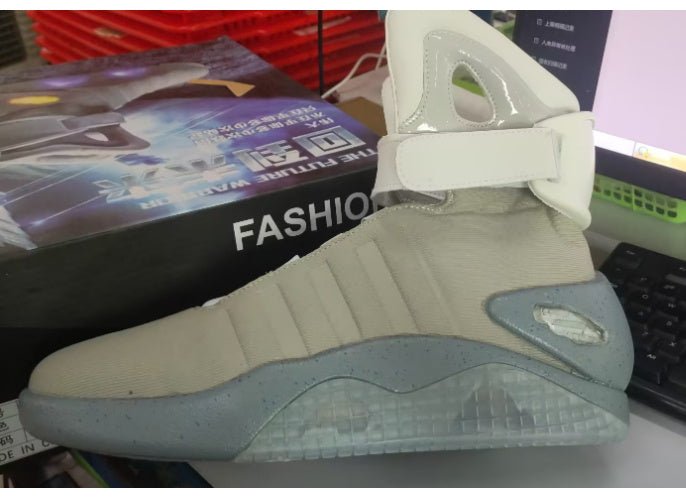 Menβs LED High - Top Sneakers β Step Into Light, Style & Comfort - CasualFlowshop