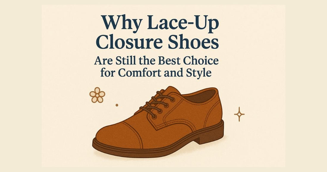Why Lace-Up Closure Shoes Are Still the Best Choice for Comfort and Style - CasualFlowshop