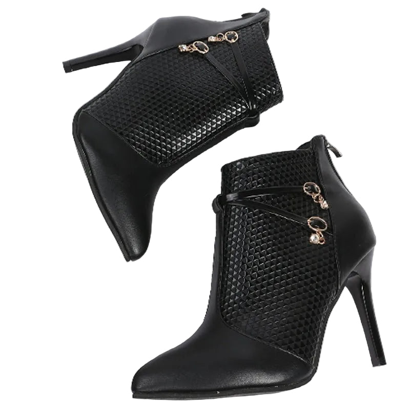 Women's Thigh - High Stiletto Boots – Pointed Toe Party Heels - CasualFlowshop