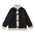 Complete Your Look with a Women's Shearling Leather Wool Coat - CasualFlowshop