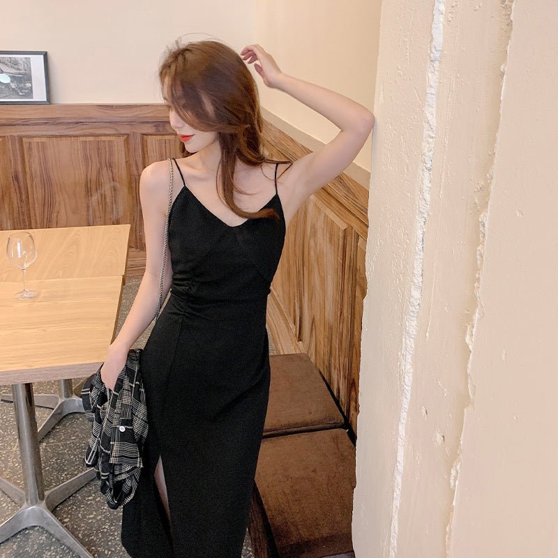 Women's Summer Suspender Maxi Dress – Casual & Breezy Look - CasualFlowshop