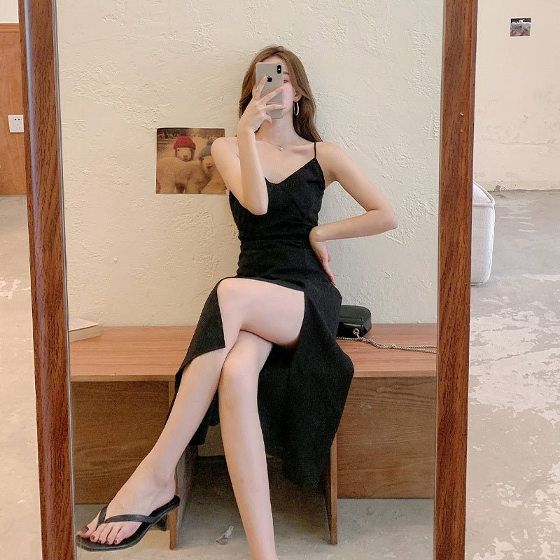 Women's Summer Suspender Maxi Dress – Casual & Breezy Look - CasualFlowshop