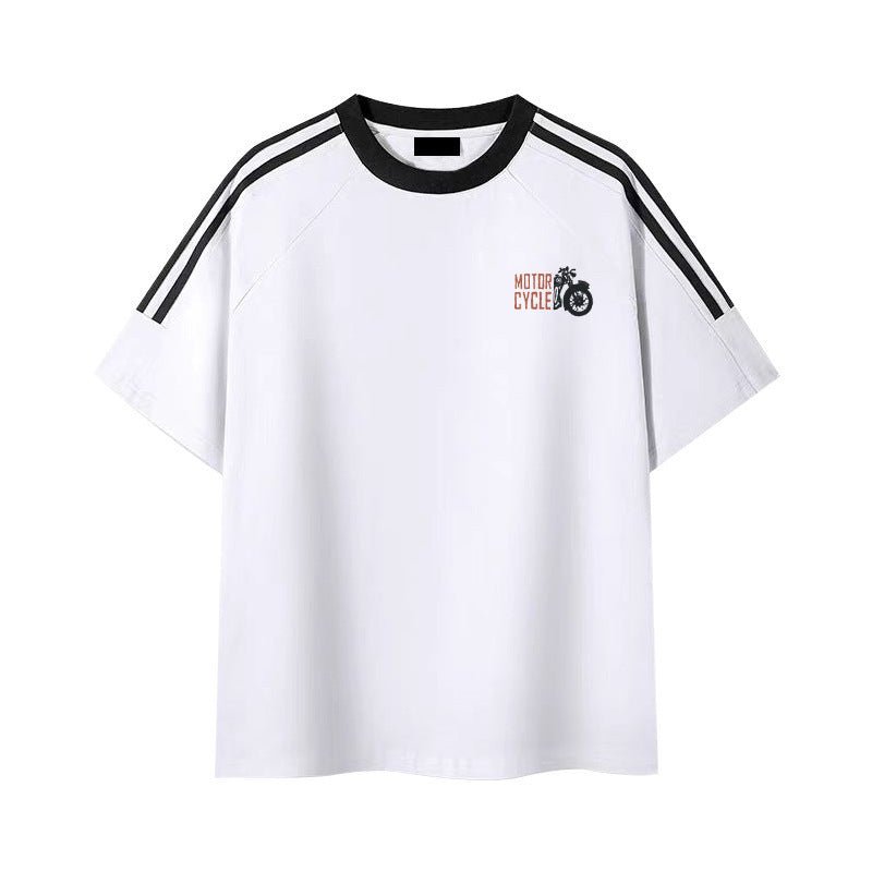 Men’s Breathable Cotton Polo Shirt – Short Sleeve, Modern Fit, Comfortable Style - CasualFlowshop