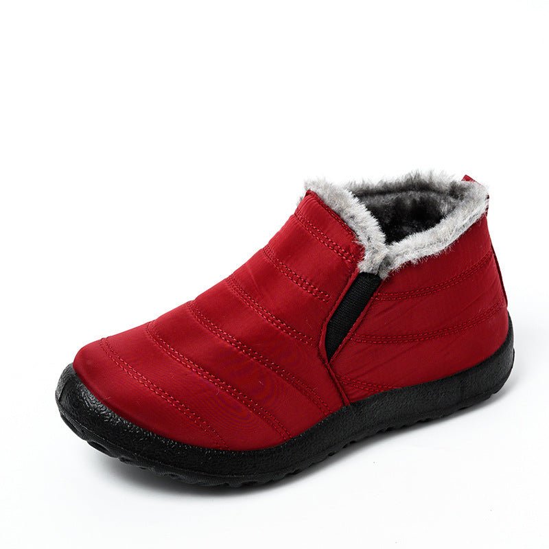 Men's Lightweight Waterproof Ankle Boots – Unisex Winter Snow Shoes, Warm & Fashionable - CasualFlowshop