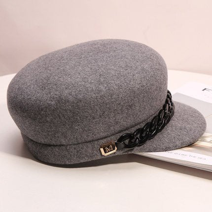Women's Retro High - End Wool Hat - CasualFlowshop