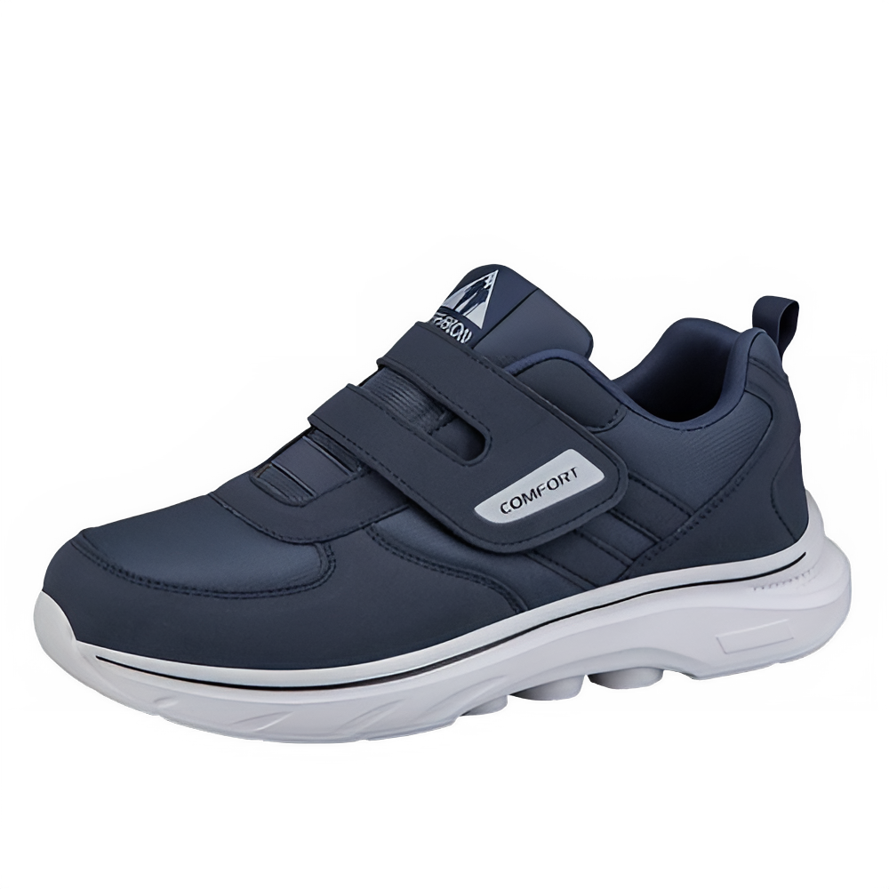 Orthopedic sneakers for men in Purple – wide fit diabetic walking shoe