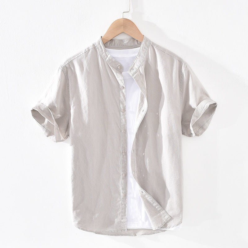 Men’s Linen Shirt – Cool & Elegant for Any Season - CasualFlowshop