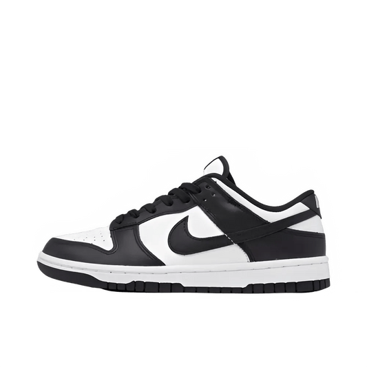 Unisex Black & White Retro Low - Top Sneakers – Casual Skate Style Shoes - CasualFlowshop