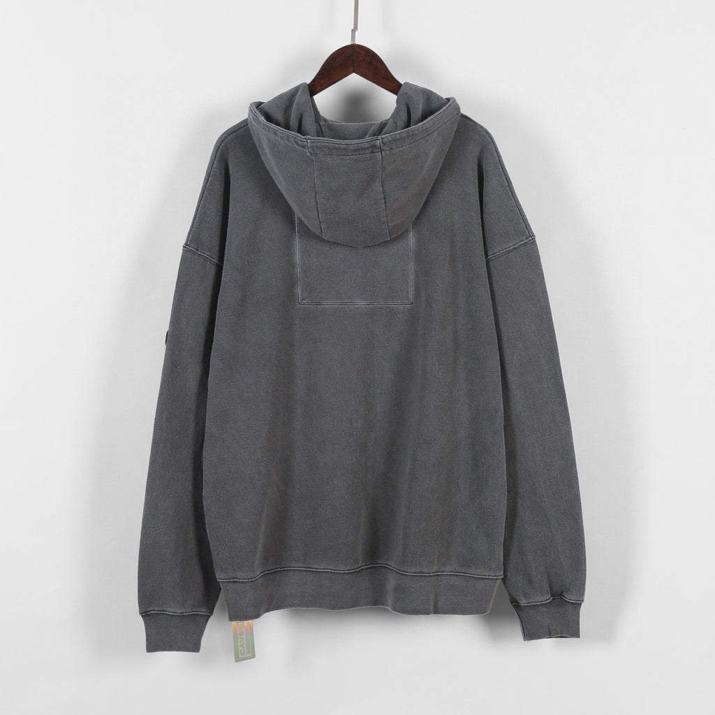 Men’s Vintage Oversized Embroidered Hoodie – Casual Streetwear - CasualFlowshop