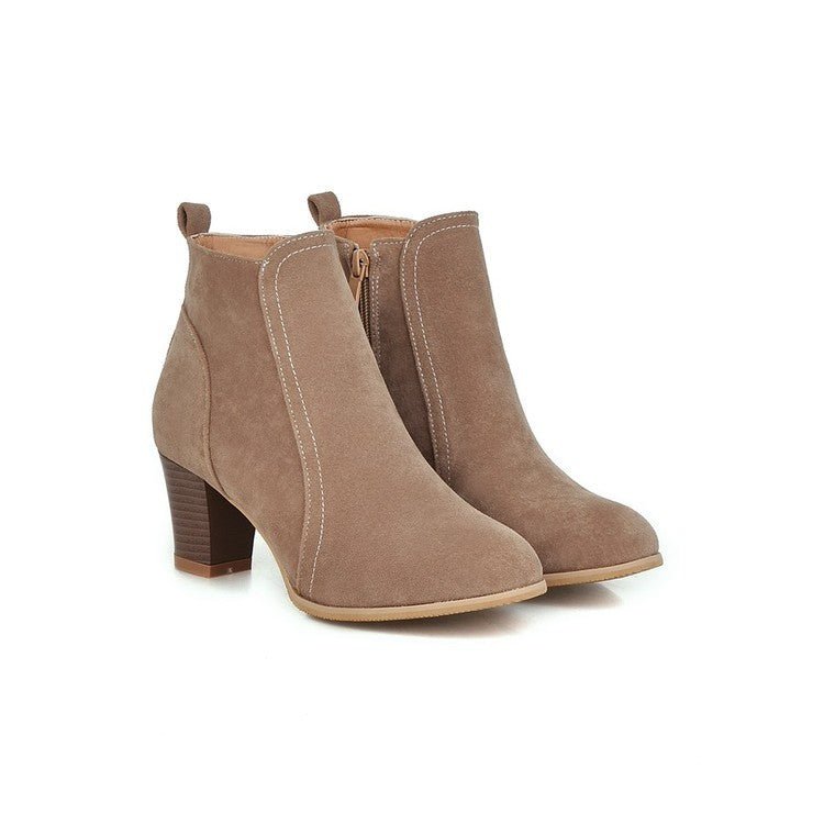 Mid Height Boots for Women – Stylish Warmth for Every Step - CasualFlowshop