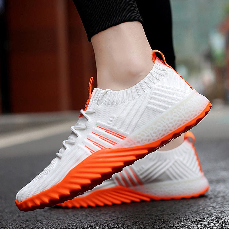 Breathable mesh sneakers for women and men with lightweight sport design