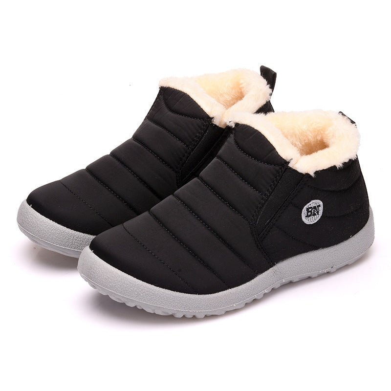 Men's Lightweight Waterproof Ankle Boots – Unisex Winter Snow Shoes, Warm & Fashionable - CasualFlowshop