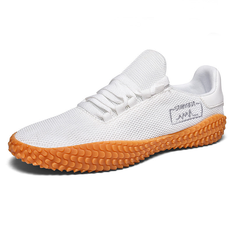 lightweight walking sneakers breathable cushioned sole men