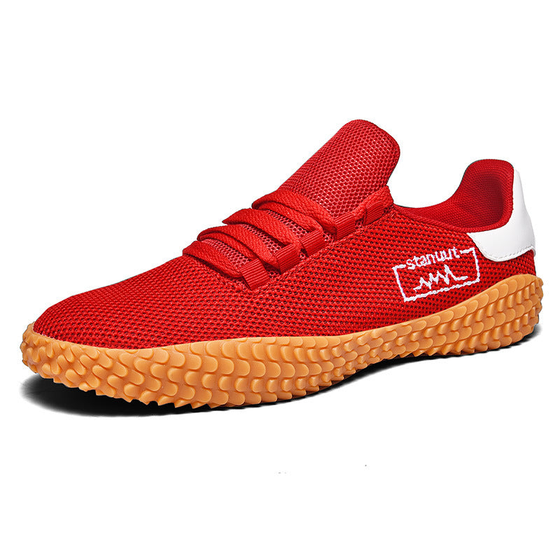 lightweight walking sneakers breathable cushioned sole men