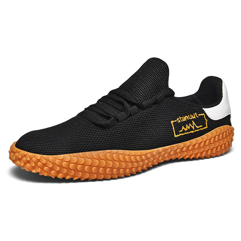 lightweight walking sneakers breathable cushioned sole men
