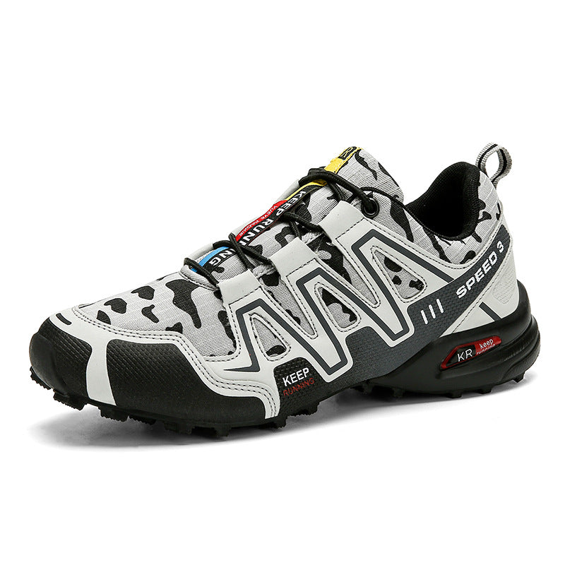 Men’s tactical hiking shoes camouflage outdoor trekking sneakers
