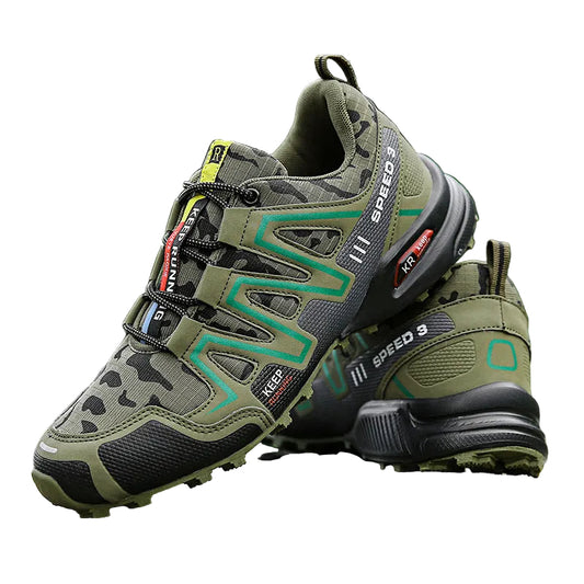 Men’s tactical hiking shoes camouflage outdoor trekking sneakers