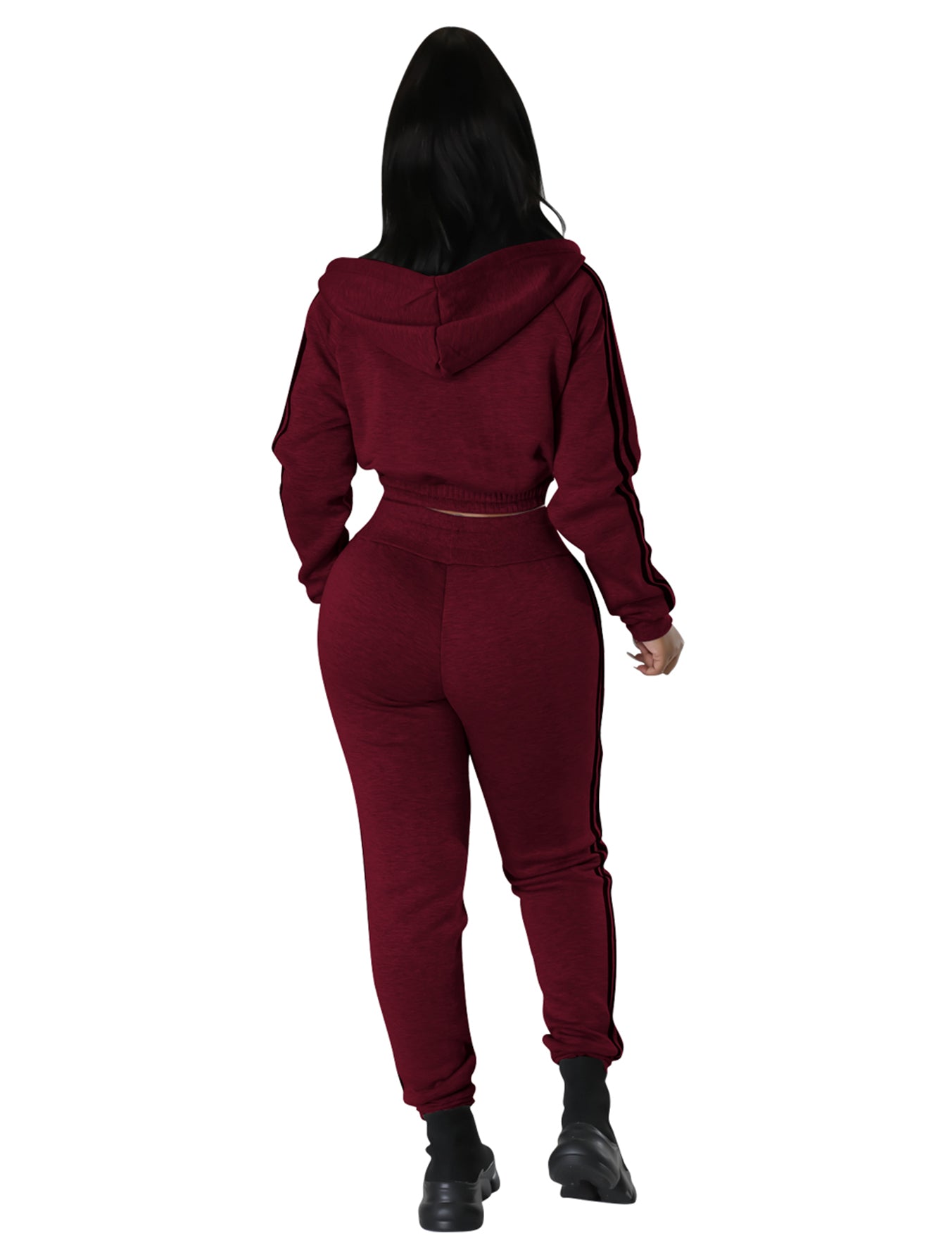 a woman with a Trim Jogger Pants Outfits - casualflowshop