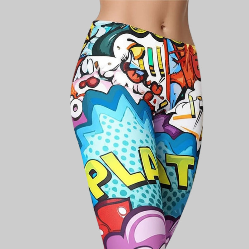 High - Waist Yoga Leggings – Compression Fit for Women - CasualFlowshop
