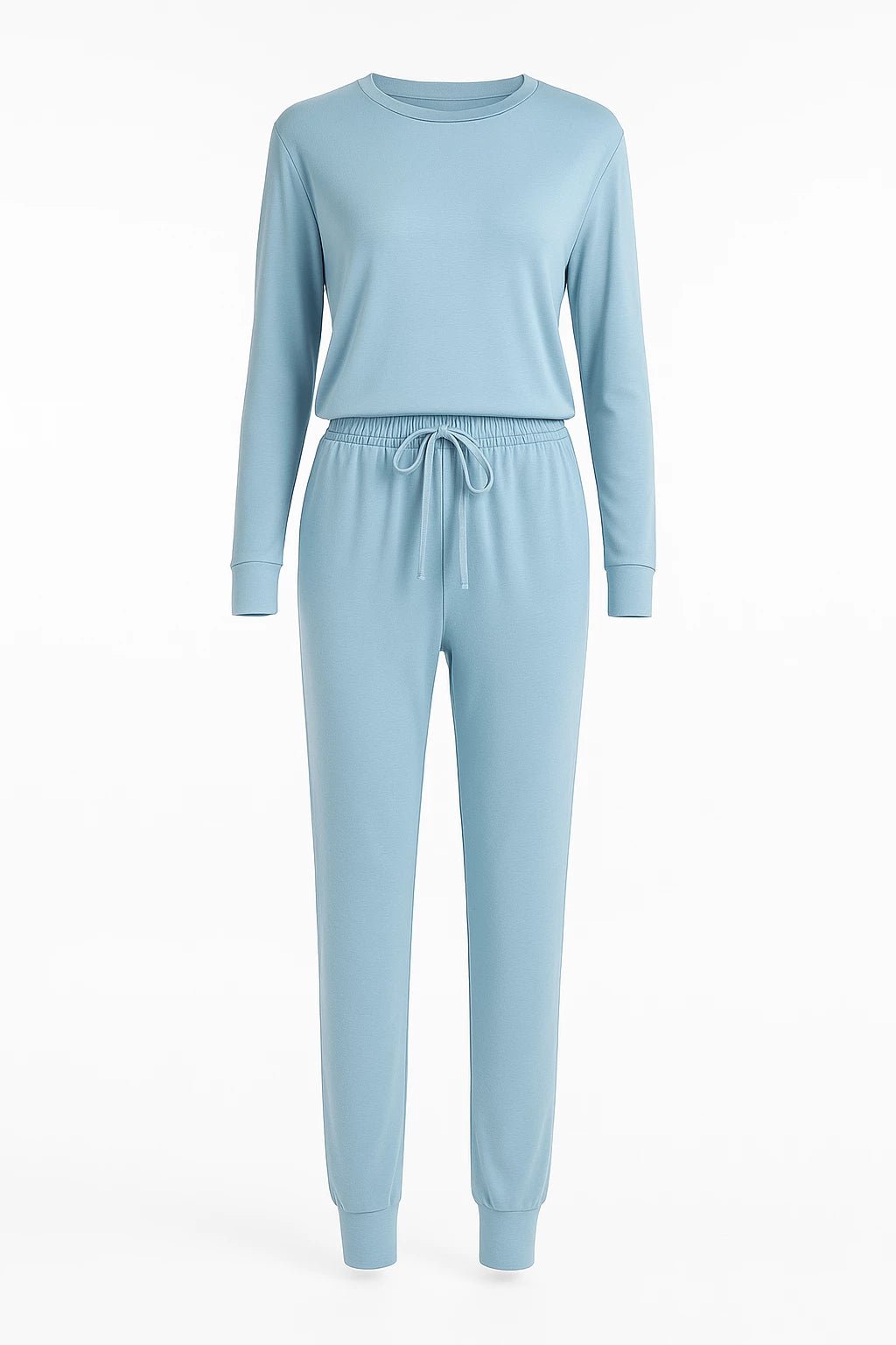 Women's 2 - Piece Cotton - Linen Set – Casual Top & Trousers - CasualFlowshop