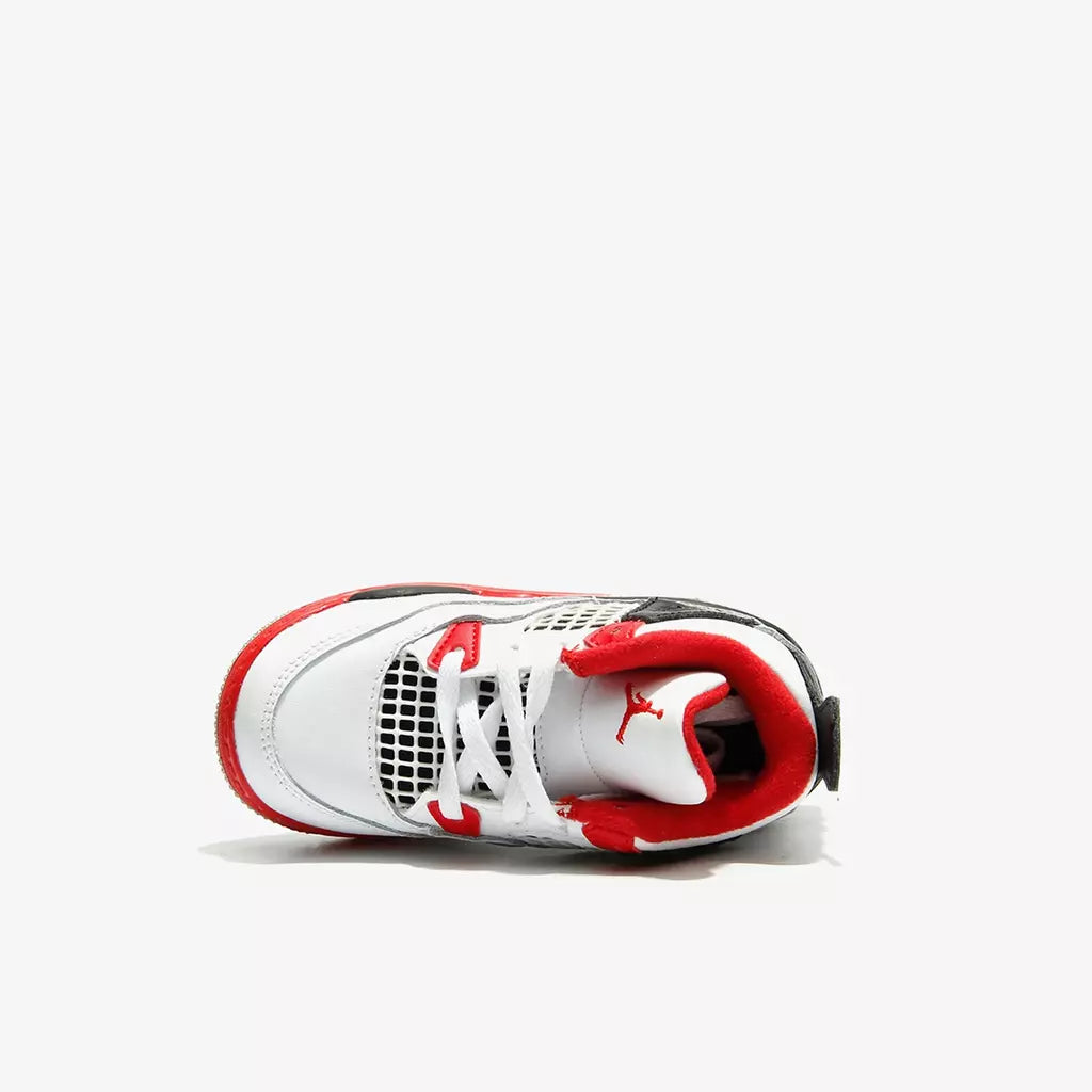 Unisex Air Max Retro Sneakers White  red and black accents 