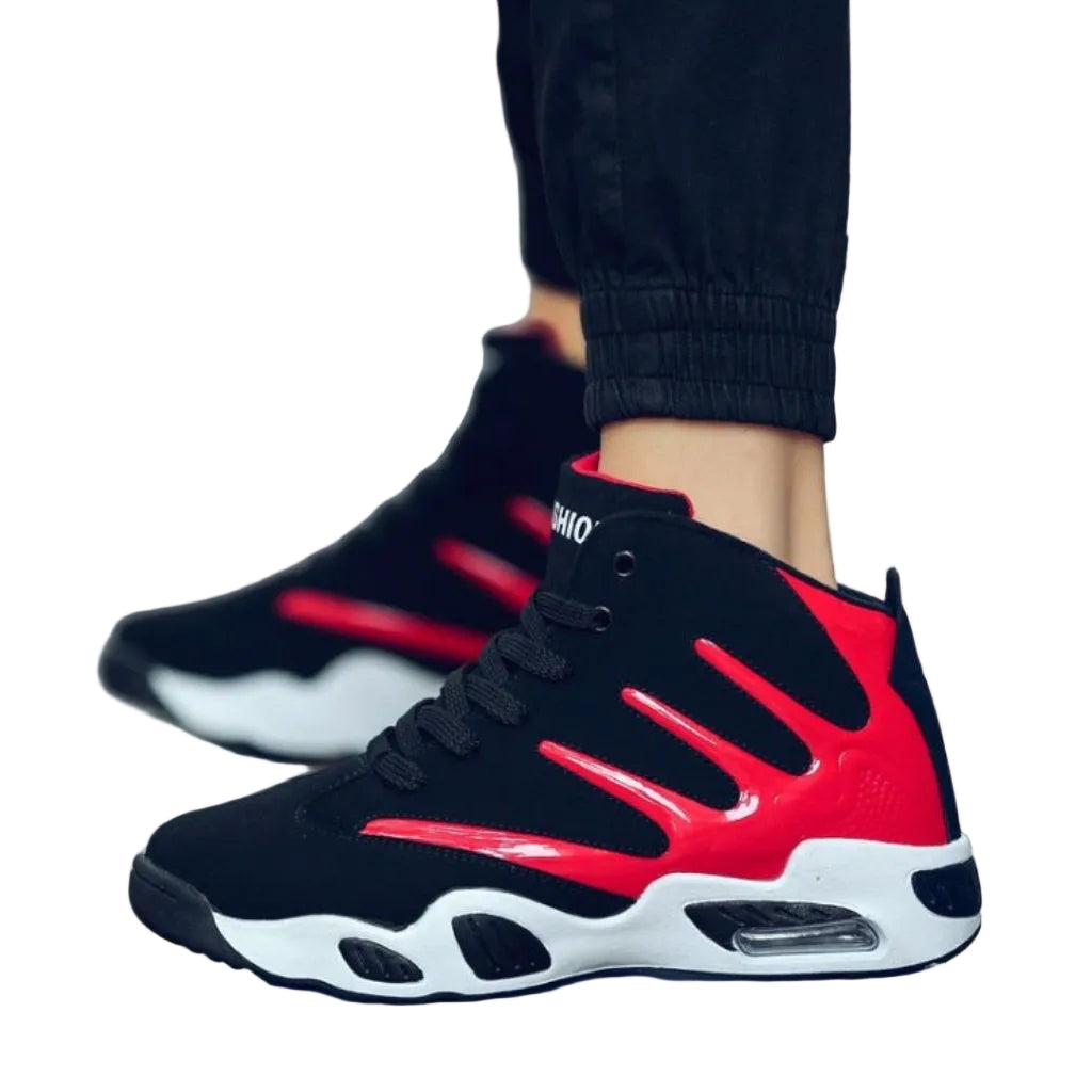 Men's Air Cushion Basketball Sneakers – Wear-Resistant & Stylish Performance Shoes - CasualFlowshop