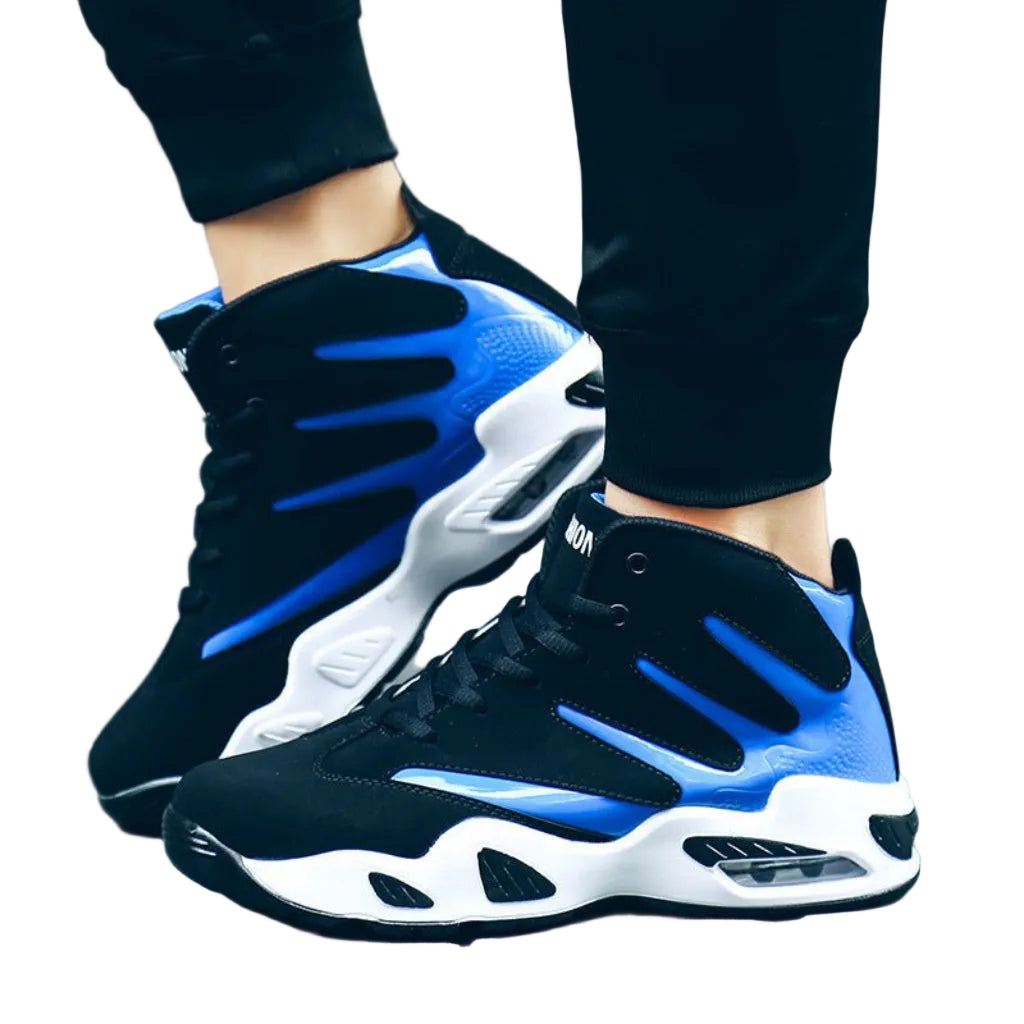 Men's Air Cushion Basketball Sneakers – Wear-Resistant & Stylish Performance Shoes - CasualFlowshop