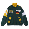 Loose Casual Stand Collar Motorcycle Style Jacket For Men - CasualFlowshop