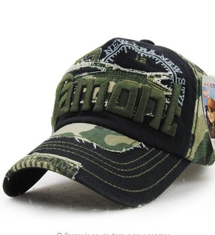 Camouflage Baseball Cap – Outdoor Sunshade Hat for Men and Women - CasualFlowshop