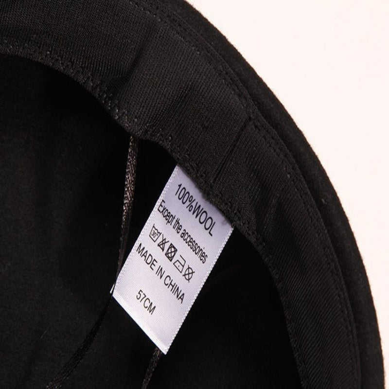 Women's Retro High - End Wool Hat - CasualFlowshop