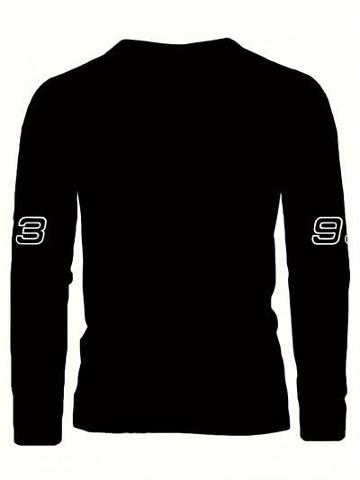 Dive into a world with a Men's Vintage Long Sleeve T-Shirt