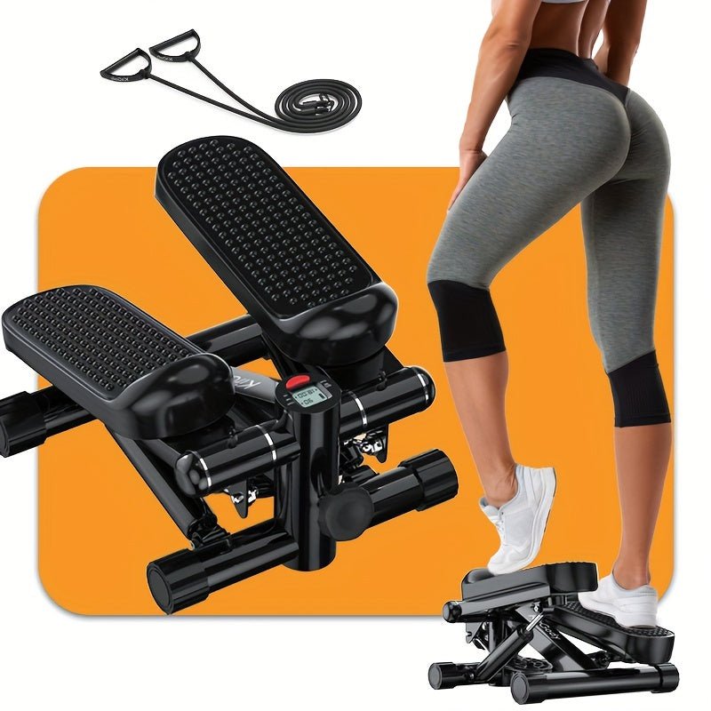 300LBS Hydraulic Mini Stair Stepper - Fitness Equipment for Home Workout - CasualFlowshop