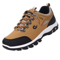 Men's Colorful Breathable Sneakers Brown  with black  At casualflowshop