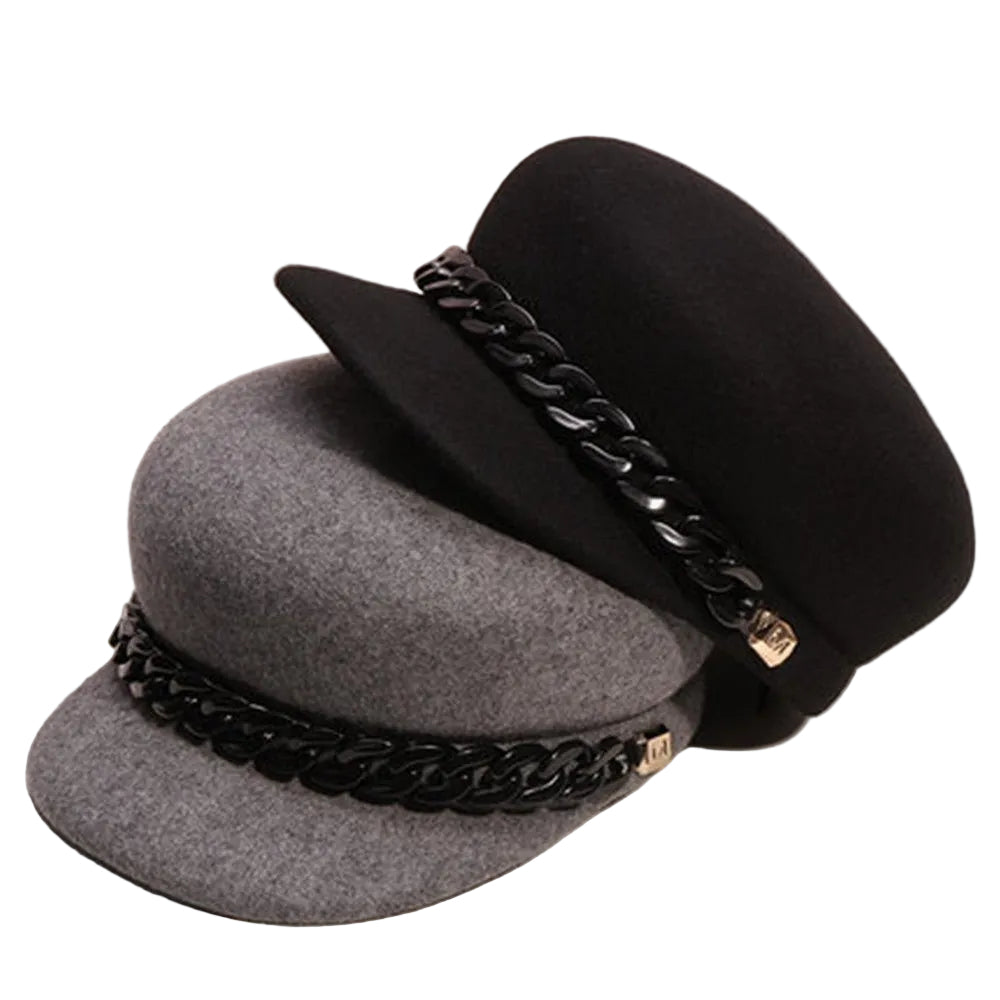 Women's Retro High - End Wool Hat - CasualFlowshop