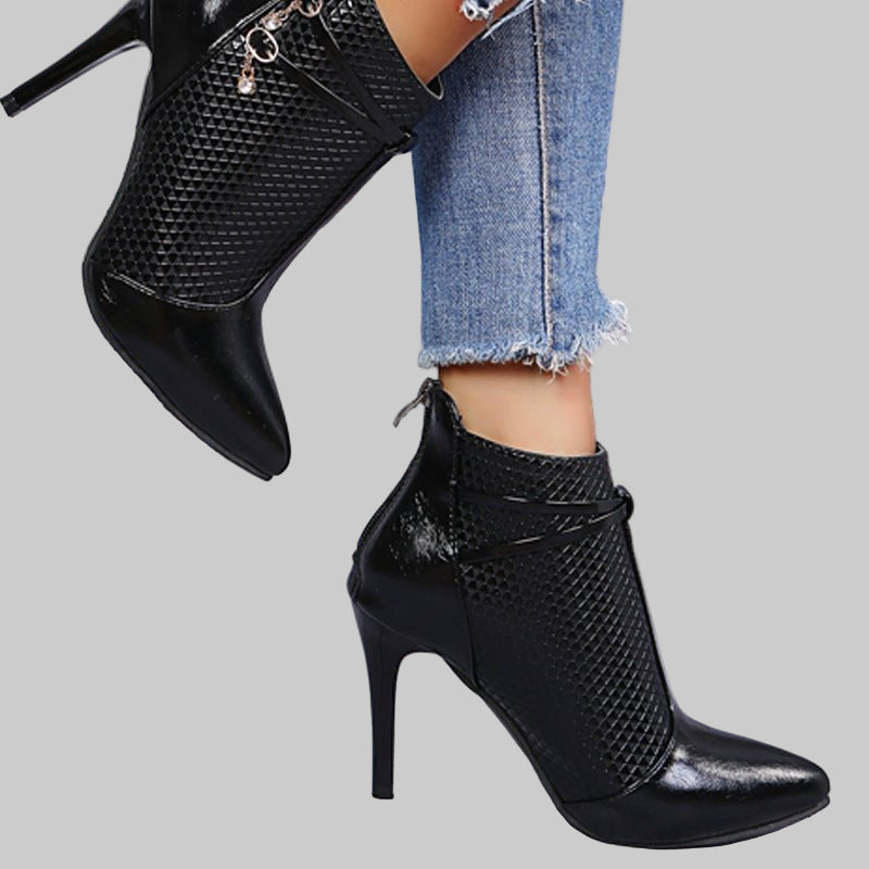 Women's Thigh - High Stiletto Boots – Pointed Toe Party Heels - CasualFlowshop