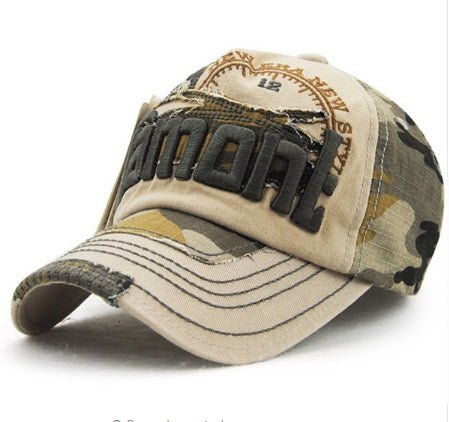 Camouflage Baseball Cap – Outdoor Sunshade Hat for Men and Women - CasualFlowshop