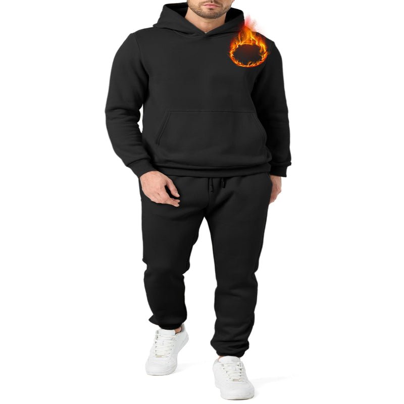 Men’s Relaxed Fit Jogger Set – Soft Hoodie & Sweatpants 2 - Piece Outfit - CasualFlowshop