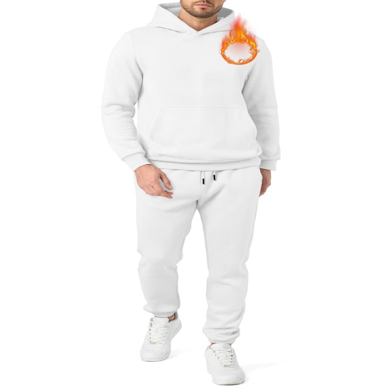 Men’s Relaxed Fit Jogger Set – Soft Hoodie & Sweatpants 2 - Piece Outfit - CasualFlowshop