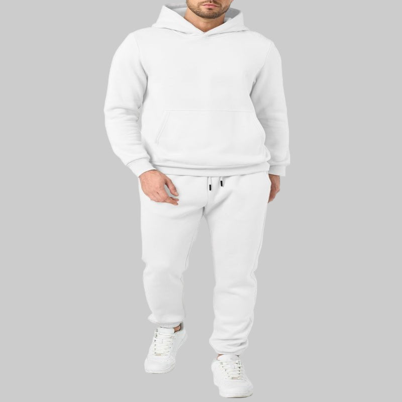 Men’s Relaxed Fit Jogger Set – Soft Hoodie & Sweatpants 2 - Piece Outfit - CasualFlowshop