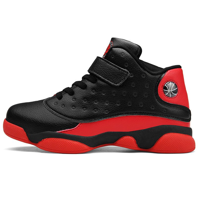 Kids' High - Top Velcro Sneakers for School – Durable & Comfy - CasualFlowshop