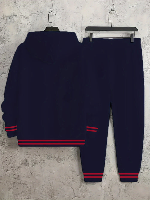 Stylish Parisian Chic Hoodie & Joggers Set - CasualFlowshop