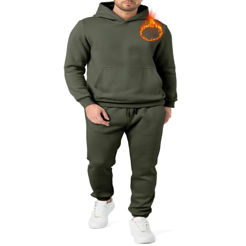 Men’s Relaxed Fit Jogger Set – Soft Hoodie & Sweatpants 2 - Piece Outfit - CasualFlowshop